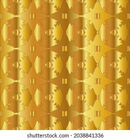 Gold metal texture background vector illustration 