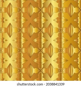 goldener Metallstrukturhintergrund, Vektorgrafik 