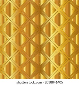 Gold metal texture background vector illustration 