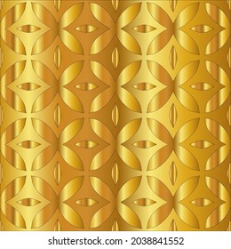 Gold metal texture background vector illustration 