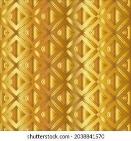Ilustración vectorial de la textura de metal dorado 