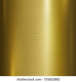 Gold metal texture background vector illustration