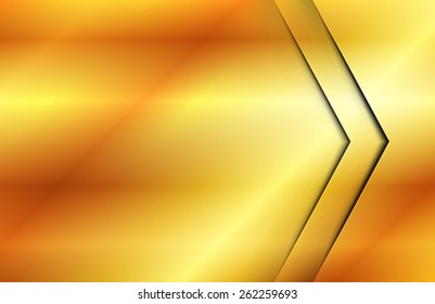 The gold metallic background