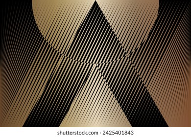 gold metallic background, creative golden black pattern, vector modern design texture