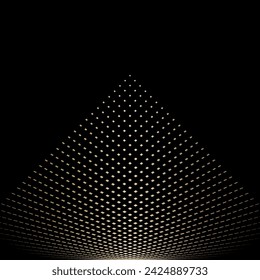 fondo de efecto metálico dorado, patrón negro dorado, textura vectorial