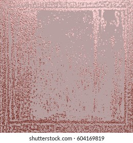 Gold Metallic glossy texture. Rose quartz pattern. Abstract shiny background. Luxury sparkling background. Trendy template for holiday designs, party, birthday, wedding, invitation, web, banner card