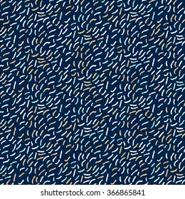 Gold Mint Scandinavian seamless pattern with brush strokes. Geometric texture. Abstract background. 