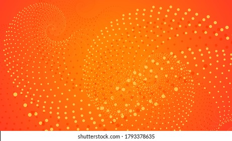 Gold mix red yellow wave music creative geometric digital technology network blend line curve art 4K abstract background wallpaper for brochure, book cover, backdrop, banner web land page design