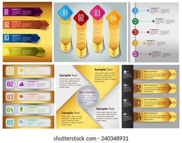 gold modern text box template for website computer graphic and internet, numbers. Set of color frames for text or quotes. brochure. many, various