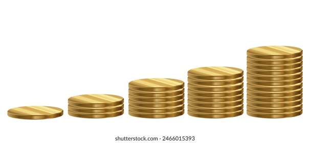 gold money coin background are laid in graph.Business success concept wealth stock investment.Business in the digital age.Digital