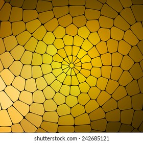 Gold mosaic background