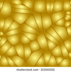 Gold mosaic background.