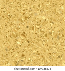 Gold mosaic background. EPS 8 vector file included