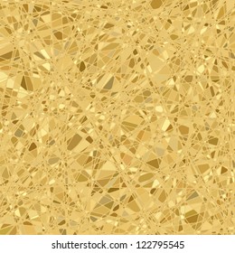 Gold mosaic background. EPS 8 vector file included