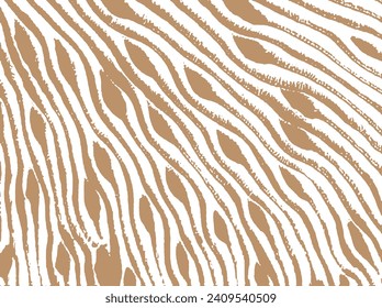 Gold Nature Pattern. Organic Texture. Animal Background. Stripes Texture. Indigo Blue Color. Exotic Tiger Print. Safari Stylish Pattern. Savannah Fashion. Animal Print. Fabric and Textiles.