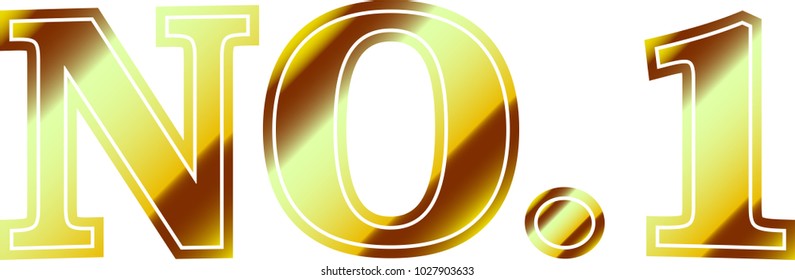 Gold No.1.eps
This is a vector illustration.