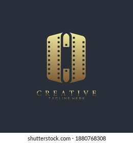 Gold number 0 Film strip