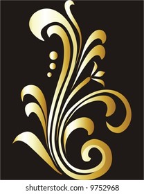 gold ornament