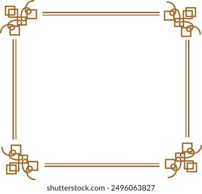 gold ornament frame with ornament