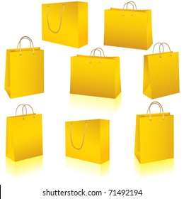 Download Yellow Paper Bag Images Stock Photos Vectors Shutterstock PSD Mockup Templates