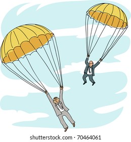 Gold parachute