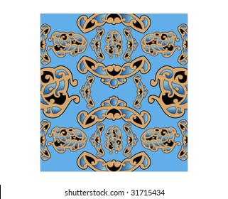 gold pattern abstract