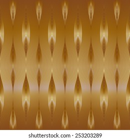  Gold  pattern. Abstract modern background. Vector illustration. Shiny backdrop with curve  gold stripes.Vintage vector gold  wallpaper.