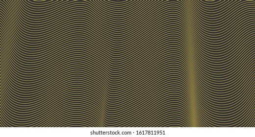 Gold pattern abstract vector illustration.