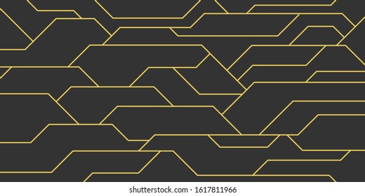 Gold pattern abstract vector illustration.