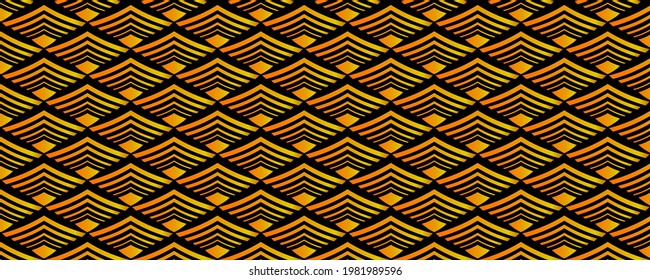 Gold pattern background. Vector seamless golden geometric Christmas pattern texture. Luxury holiday paper wrapping design. Abstract geometric pattern artistic for graphic design, textile or texture.