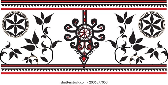 Gold, Muster, Rahmen, Vintage, Dekoration, Design, Rahmen, Blumen, Kunst, Ornament, Vektordatei, Illustration, Antik, Blume, Karte, Dekoration, Struktur, Blüte, nahtlos, Element, Weihnachten, asiatisch, alt, a