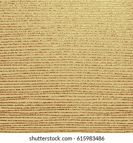 Gold pattern with horizontal stripes. Abstract golden background. Vector illustration