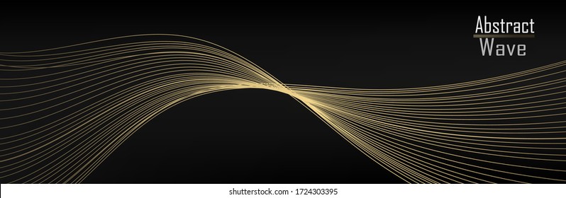 Gold pattern. Linear geometric Art deco bricks. 20s retro style. Luxury seamless pattern. Packaging or menu design.Vector