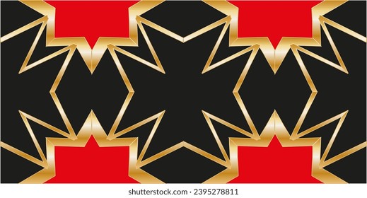 patrón oro sobre fondo negro.Patrones coloridos de forma arbitraria. Conjunto de elementos de diseño para la presentación de folletos, tarjetas de visita y fondos de escritorio. Patrón abstracto. Fondo artístico. 