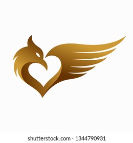 Gold Phoenix Logo Images Stock Photos Vectors Shutterstock
