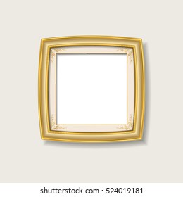 gold picture  frame