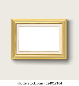 gold picture  frame