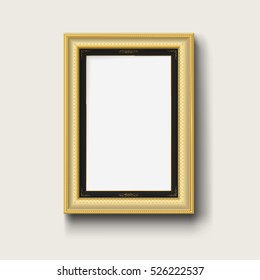 gold picture frame