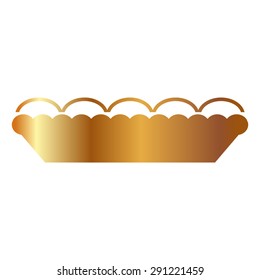 Gold Pie icon 