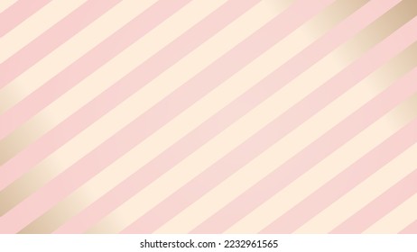 gold and pink oblique stripes as a background