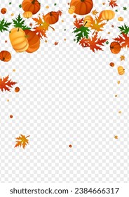Vector transparente de fondo de planta dorada. Tarjeta de calabazas de Borgoña. Juego de dibujos de verduras rojas. Deja Comida. Marco feliz.