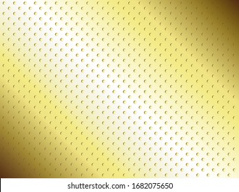 goldene Plattengrafik als Hintergrundstruktur, Vektorillustration