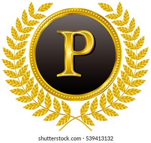 Gold points. coin.