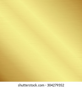 Gold polished metallic texture for background,Vector illustration