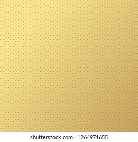Gold polka dots pattern, colorful background - vector abstract background
