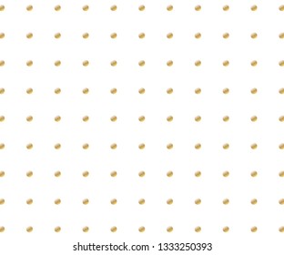 Gold polka dots pattern, colorful holiday background - vector abstract background