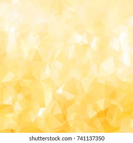 Gold polygon abstract texture background