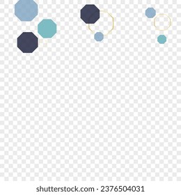 Gold Polygon Background Transparent Vector. Honeycomb Medicine Template. Chemical Backdrop. White Geometric Innovation. Cell Illustration.