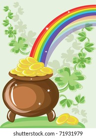 Gold pot