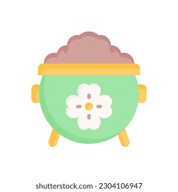 gold pot icon for your website design, logo, app, UI.